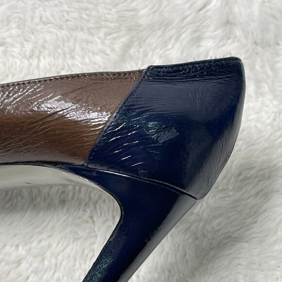 PUCCI BABY!! Emilio Pucci Brown and Black Heels, EU 38, US 8 - 8 1/2 - Picture 10 of 12